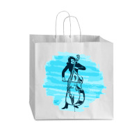 Cellist Woman Vogue Paper Bag - 16 X 6 X 12 | Artistshot