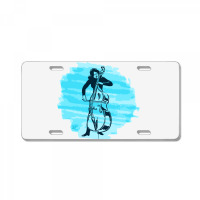 Cellist Woman License Plate | Artistshot