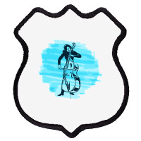 Cellist Woman Shield Patch | Artistshot