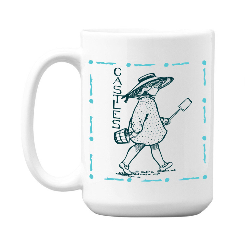 Girl With Sand Bucket 15 Oz Coffee Mug | Artistshot