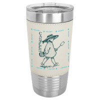 Girl With Sand Bucket Leatherette Tumbler | Artistshot