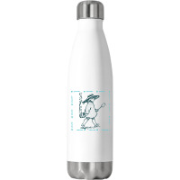 Girl With Sand Bucket Stainless Steel Water Bottle | Artistshot