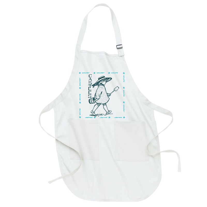 Girl With Sand Bucket Full-length Apron | Artistshot