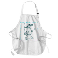 Girl With Sand Bucket Medium-length Apron | Artistshot