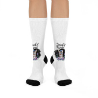 Divine Cat Fragrance Crew Socks | Artistshot