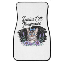 Divine Cat Fragrance Front Car Mat | Artistshot