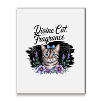 Divine Cat Fragrance Metal Print Vertical | Artistshot