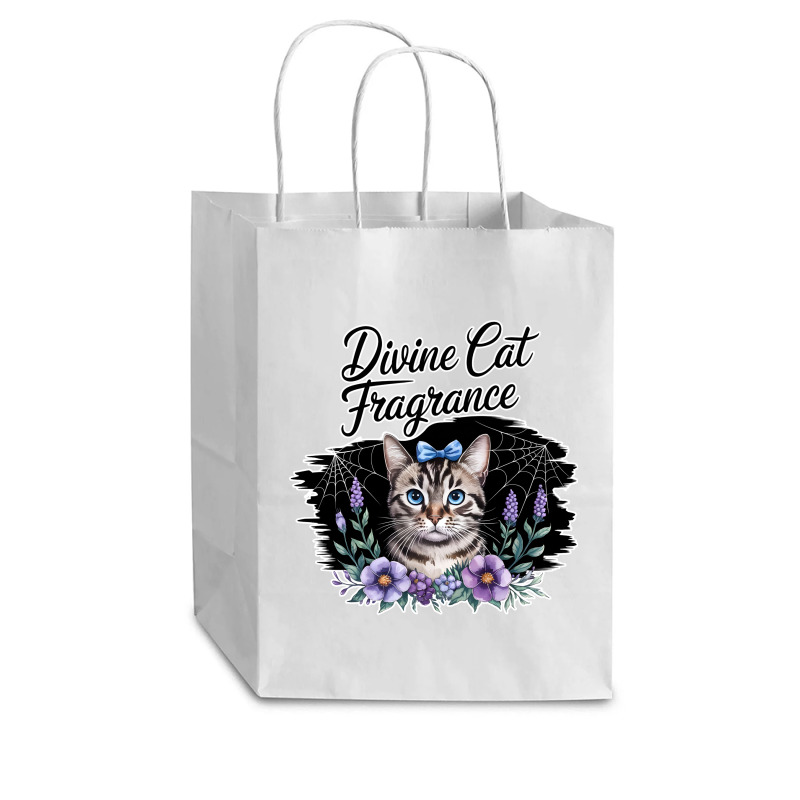 Divine Cat Fragrance Cub Paper Bag - 8 X 4 1/2 X 10 1/4 | Artistshot