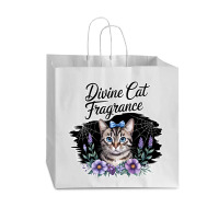 Divine Cat Fragrance Vogue Paper Bag - 16 X 6 X 12 | Artistshot