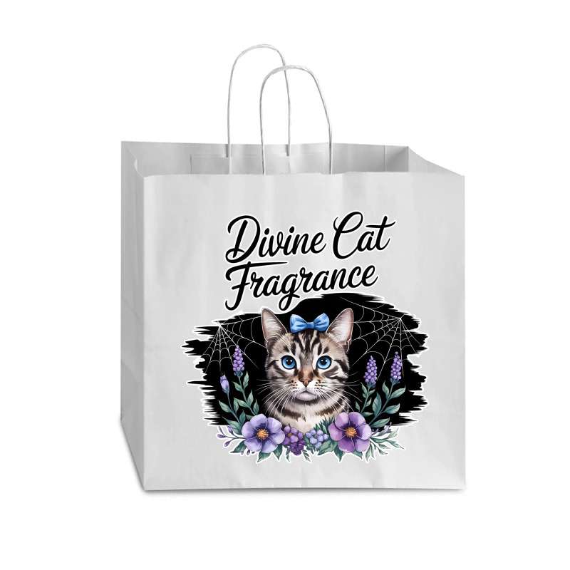 Divine Cat Fragrance Vogue Paper Bag - 16 X 6 X 12 | Artistshot