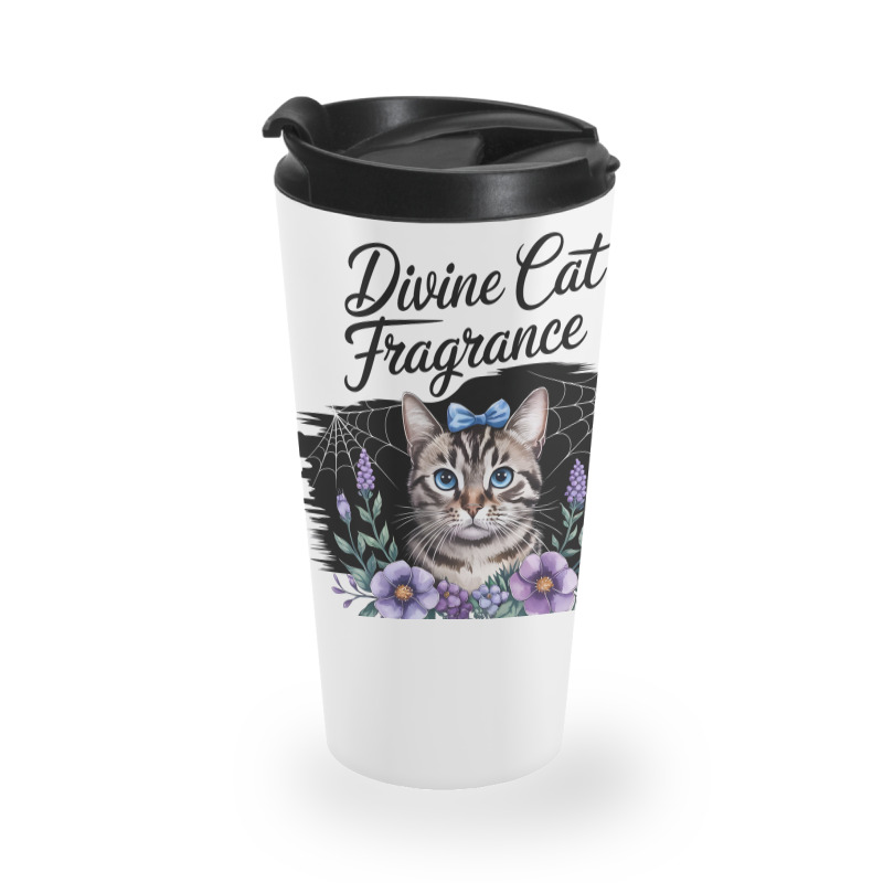 Divine Cat Fragrance Travel Mug | Artistshot