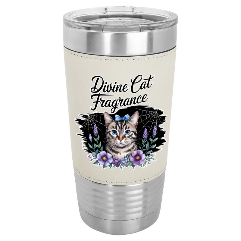 Divine Cat Fragrance Leatherette Tumbler | Artistshot