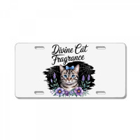 Divine Cat Fragrance License Plate | Artistshot