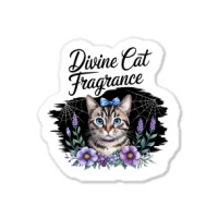 Divine Cat Fragrance Sticker | Artistshot