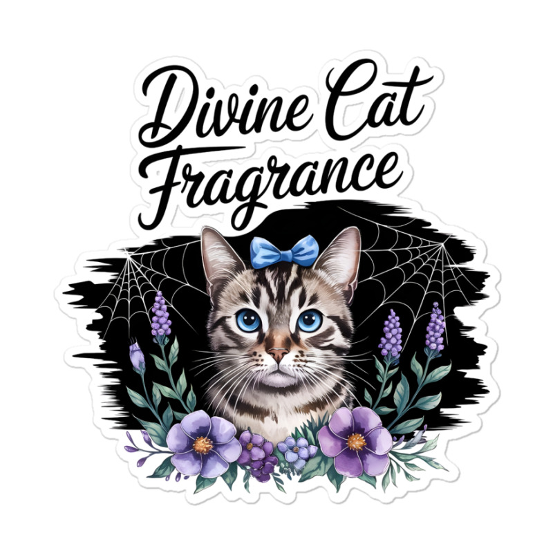 Divine Cat Fragrance Sticker | Artistshot