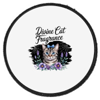 Divine Cat Fragrance Round Patch | Artistshot