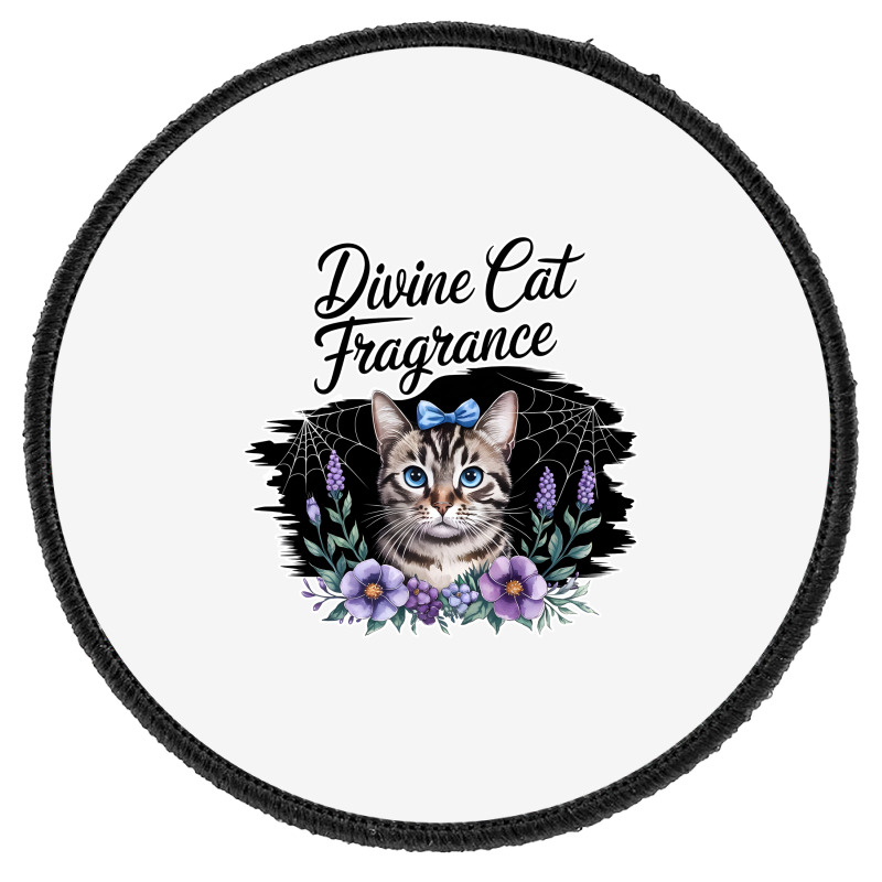 Divine Cat Fragrance Round Patch | Artistshot