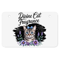 Divine Cat Fragrance Atv License Plate | Artistshot