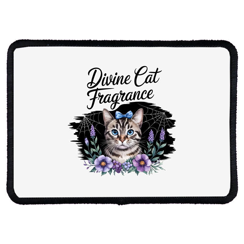 Divine Cat Fragrance Rectangle Patch | Artistshot