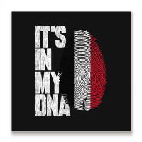 It's In My Dna Yemeni Proud Yemen Flag Metal Print Square | Artistshot