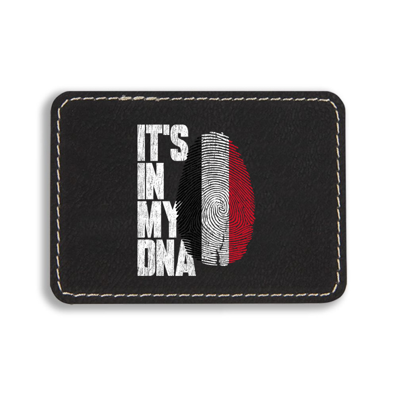 It's In My Dna Yemeni Proud Yemen Flag Rectangle  Leatherette Patch | Artistshot