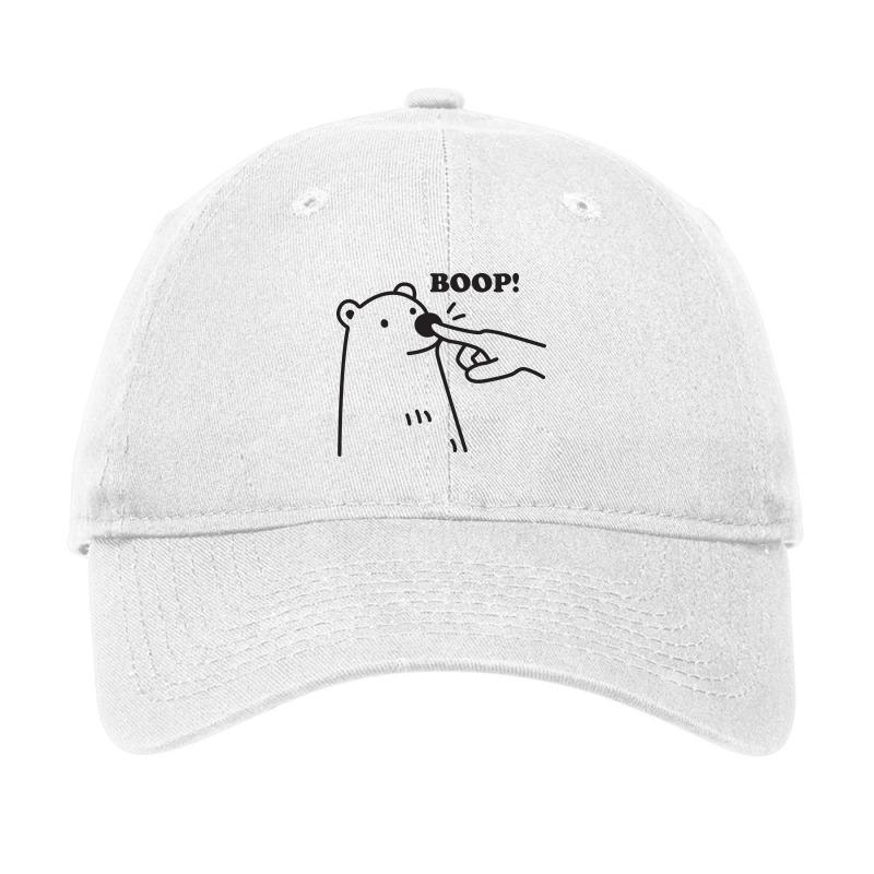 Boop The Bear Adjustable Cap by NQArtist | Artistshot