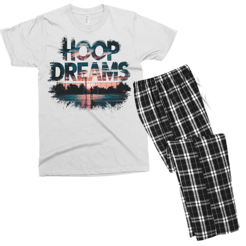 Hoop Dreams Basketball 2 F Men's T-shirt Pajama Set | Artistshot