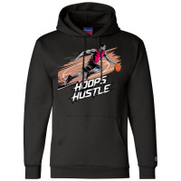 Hoops Hustle Basketball F Champion Hoodie | Artistshot