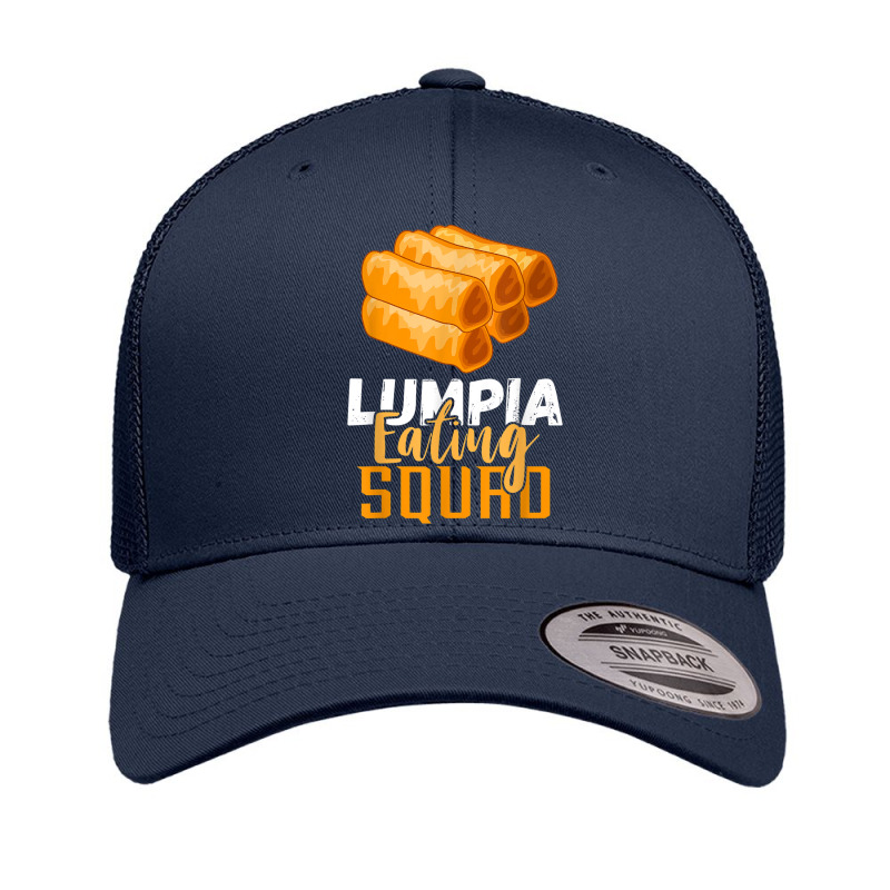 Lumpia Squad Pinoy Foodie Filipino Spring Roll Philippines Retro Trucker Cap | Artistshot