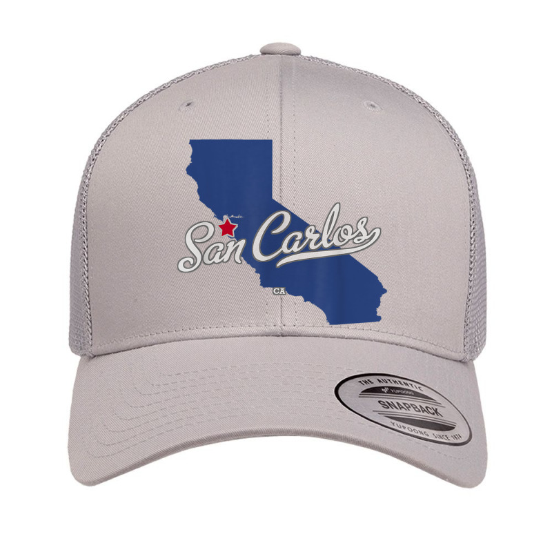 San Carlos California San Diego Ca Map Retro Trucker Cap | Artistshot