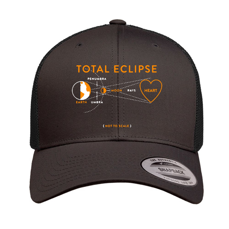 Total Eclipse Of Heart Retro Trucker Cap by Relaxa | Artistshot