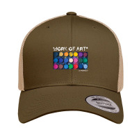 Work Of Art In Progress Perfect Artist Retro Trucker Cap | Artistshot