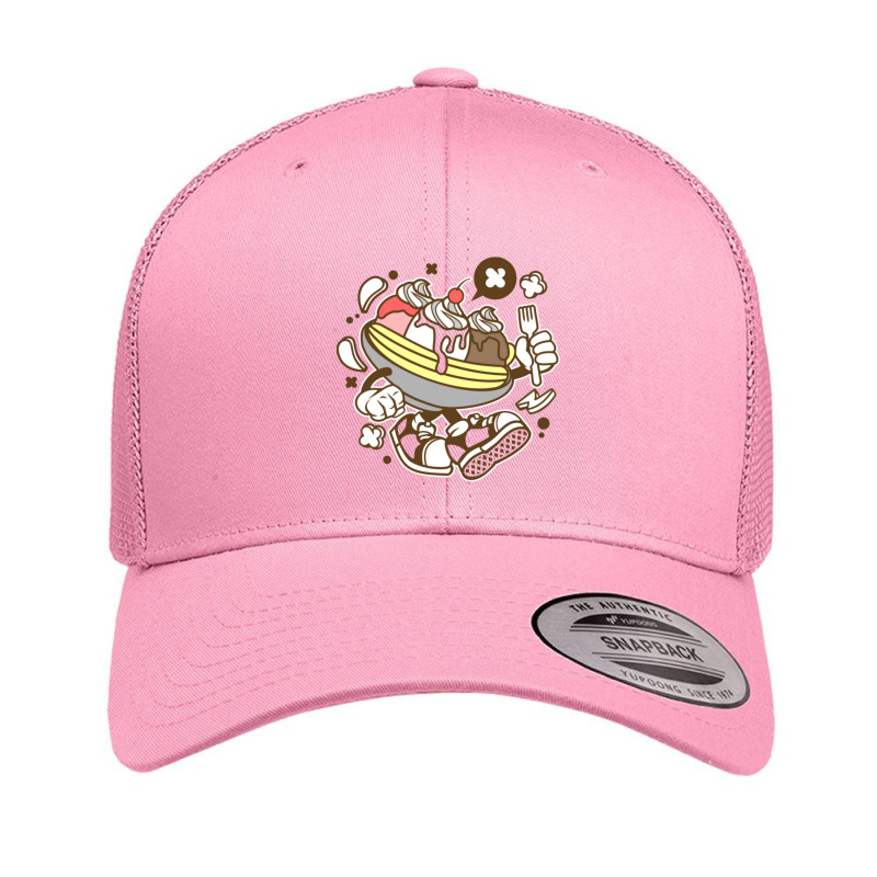 Banana Split-f7tko Retro Trucker Cap by Kemriban527 | Artistshot