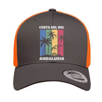 Costa Del Sol Souvenir   Andalusia Reminder Retro Trucker Cap | Artistshot