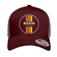 Retro Meridian Idaho Retro Trucker Cap | Artistshot