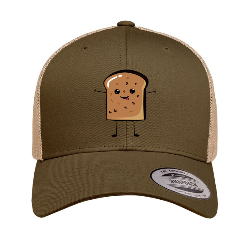 Cute Kawaii Banana Bread Graphic Retro Trucker Cap by Kemriban527 | Artistshot