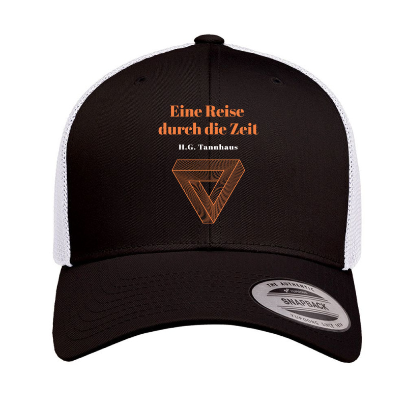 Eine Reise Durch Die Zeit - H.g. Tannhaus Dark Retro Trucker Cap | Artistshot