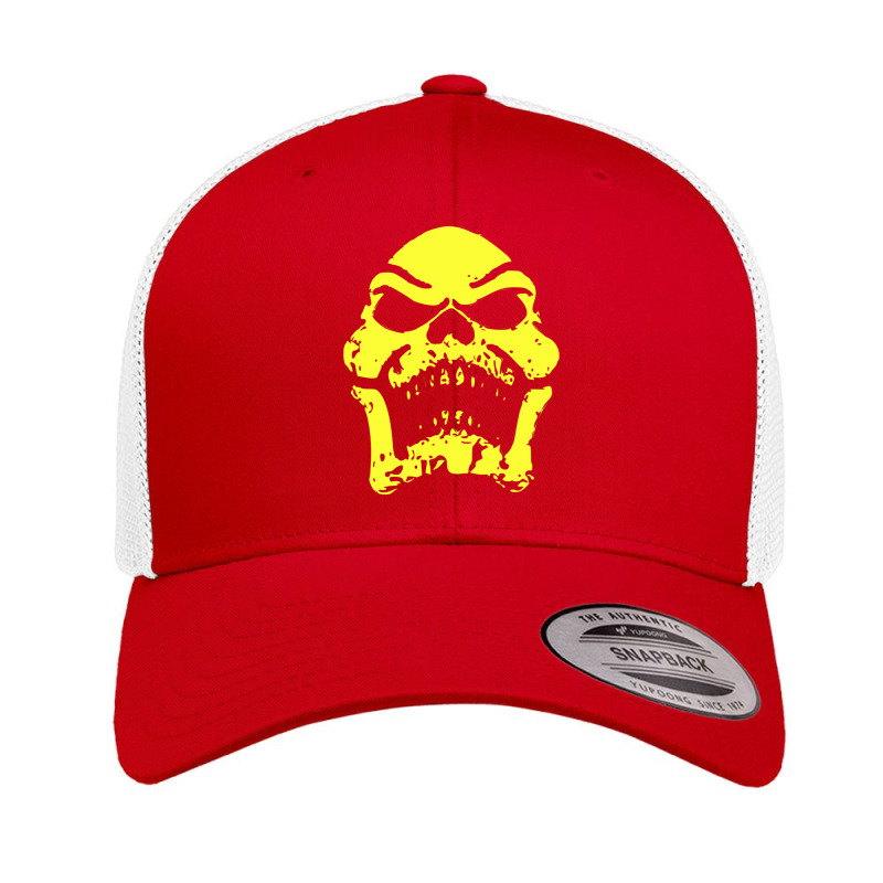 Skeletor - Distressed Retro Trucker Cap by KennethSteele | Artistshot