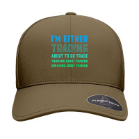 Funny Day Trader Trading Quote Stock Market Stockbroker T Shirt Seamless Cap | Artistshot