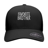 Favorite Brother Funny Novelty Seamless Cap | Artistshot