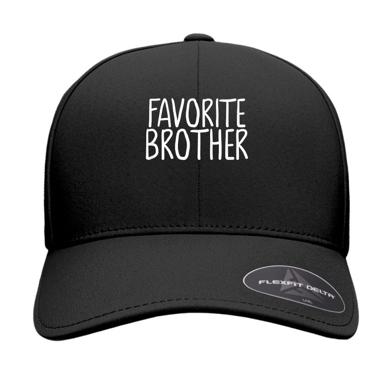 Favorite Brother Funny Novelty Seamless Cap by EllaJennifer | Artistshot