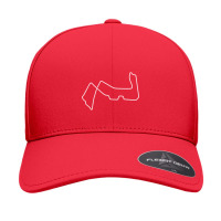 Marina Bay Street Circuit [outline] Seamless Cap | Artistshot