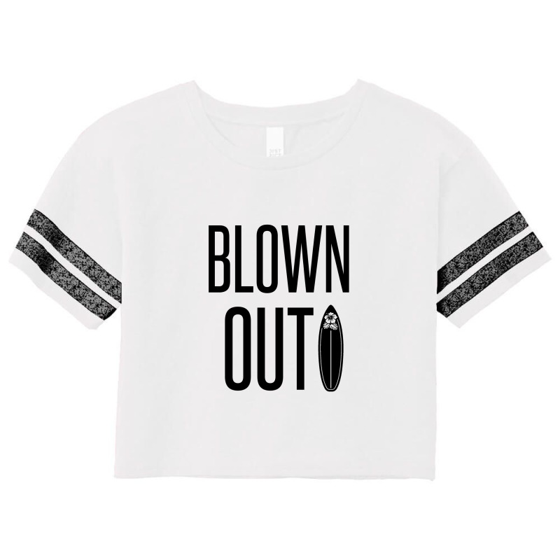 Blown Out Scorecard Crop Tee by Perfect Designers | Artistshot