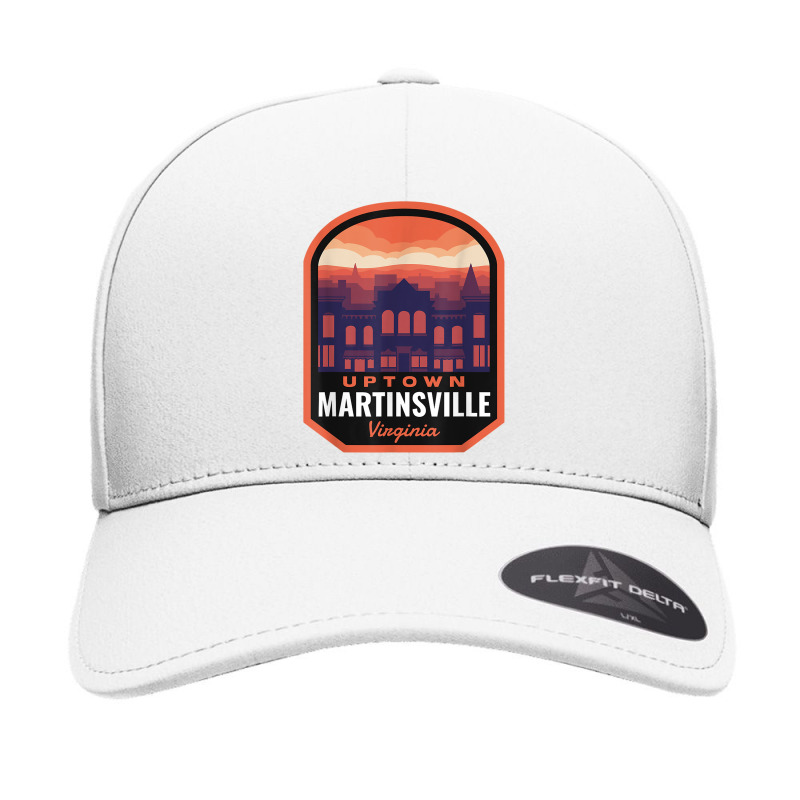 Martinsville Virginia Historic Uptown Seamless Cap | Artistshot