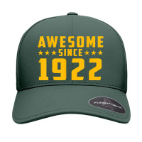 Awesome Since 1922 Birthday Seamless Cap | Artistshot