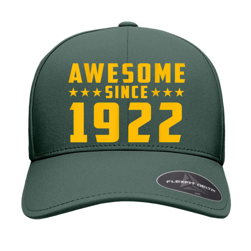 Awesome Since 1922 Birthday Seamless Cap | Artistshot