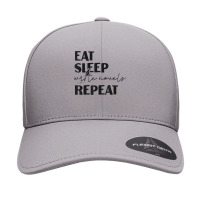 Writing Quill Novel Writer & Published Author Eat Sleep T Shirt Seamless Cap | Artistshot