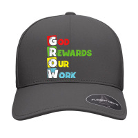 Grow God Rewards Our Work Christian Seamless Cap | Artistshot