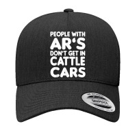 People With Ar's Don'gein Cattle Cars Sarcastic Characters Video Game Yupoong Trucker Cap | Artistshot