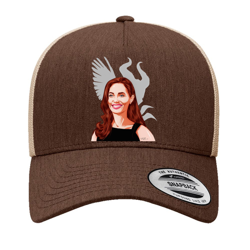 Funny Gift Angelina Pretty Call Me Yupoong Trucker Cap by Artist-Taniya | Artistshot